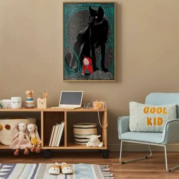 Plakat - Czerwony kapturek - obrazek 2