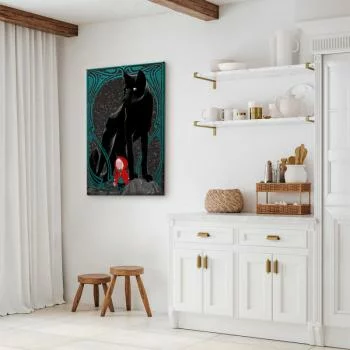 Obraz - Czerwony kapturek (1-częściowy) pionowy - obrazek 7