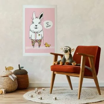 Plakat - Przyjaciel królika - obrazek 2