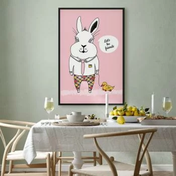 Obraz - Przyjaciel królika (1-częściowy) pionowy - obrazek 7