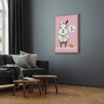 Obraz - Przyjaciel królika (1-częściowy) pionowy - obrazek 5
