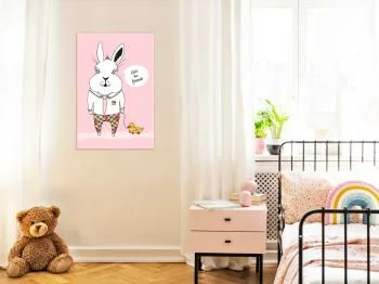 Obraz - Przyjaciel królika (1-częściowy) pionowy