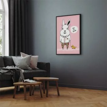 Obraz - Przyjaciel królika (1-częściowy) pionowy - obrazek 5