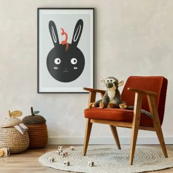Plakat - Królik widzi wszystko - obrazek 2