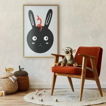 Plakat - Królik widzi wszystko - obrazek 2