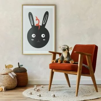 Plakat - Królik widzi wszystko - obrazek 2