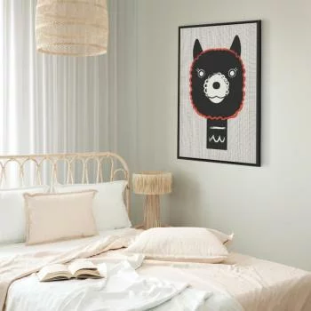 Obraz - Dekoracyjna alpaka (1-częściowy) pionowy - obrazek 6