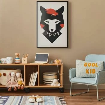 Plakat - Grzeczny lisek - obrazek 2