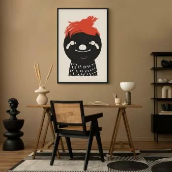 Obraz - Szalony leniwiec (1-częściowy) pionowy - obrazek 7