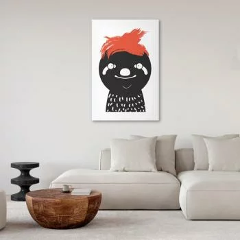 Obraz - Szalony leniwiec (1-częściowy) pionowy - obrazek 5