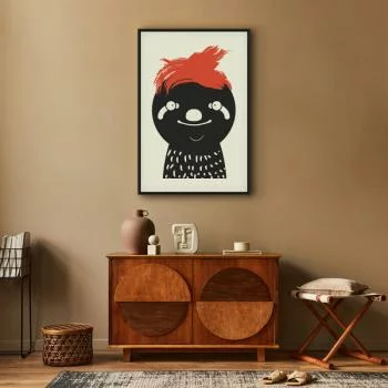 Obraz - Szalony leniwiec (1-częściowy) pionowy - obrazek 5