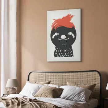 Obraz - Szalony leniwiec (1-częściowy) pionowy - obrazek 6