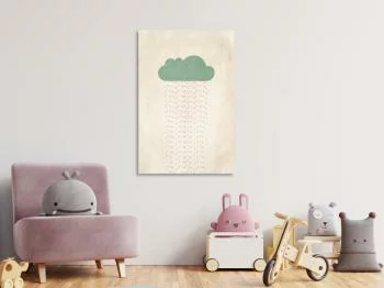 Obraz - Cukierkowy deszcz (1-częściowy) pionowy