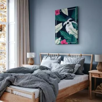 Obraz - Leniwiec w tropikach (1-częściowy) pionowy - obrazek 6