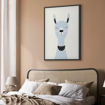 Obraz - Urocza lama (1-częściowy) pionowy - obrazek 6