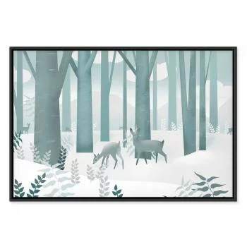 Obraz - Bajkowy las (1-częściowy) szeroki - pierwszy wariant - obrazek 2