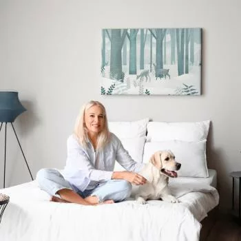 Obraz - Bajkowy las (1-częściowy) szeroki - pierwszy wariant - obrazek 6