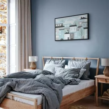 Obraz - Kolorowe miasteczko (1-częściowy) szeroki - obrazek 6