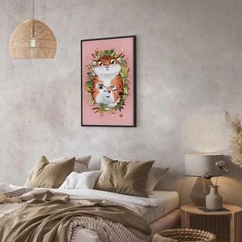 Obraz - Tygrysek na trawie (1-częściowy) pionowy - obrazek 6