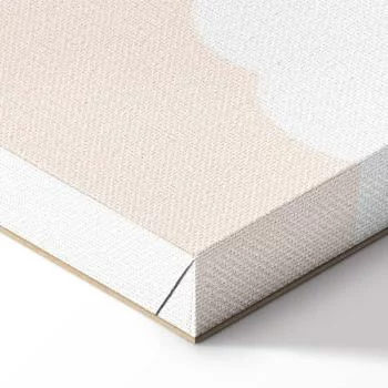 Obraz - Skaczące cyferki - Cyferki w przygaszonej beżowo-brązowej kolorystyce pośród płatków śniegu gwiazd i chmur - obrazek 8