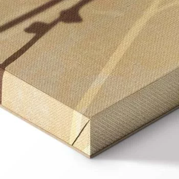 Obraz - Malutki ptaszek - kolorowe trawy na złotych odcieniach zachodu słońca - obrazek 8