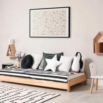 Plakat - Tęcze i serca - obrazek 2