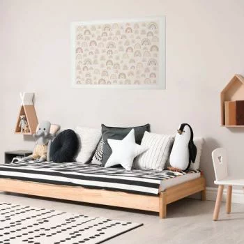 Plakat - Tęcze i serca - obrazek 2