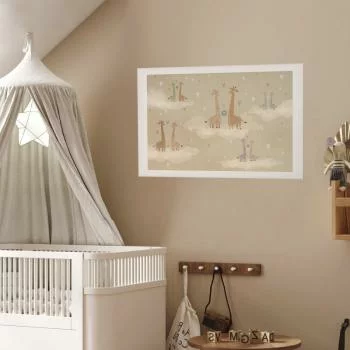 Plakat - Zakochane żyrafy - obrazek 2