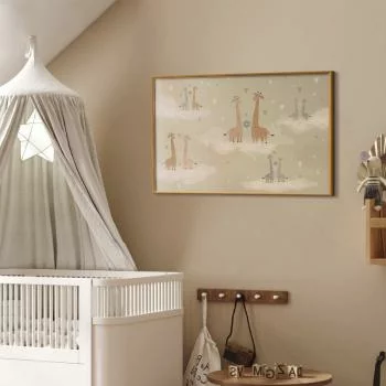 Plakat - Zakochane żyrafy - obrazek 2