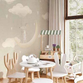 Fototapeta - Myszka na księżycu - obrazek 6