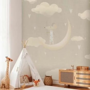 Fototapeta - Myszka na księżycu - obrazek 6