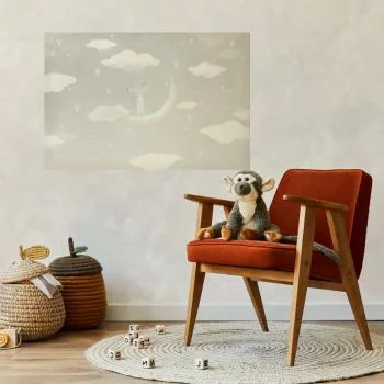 Plakat - Myszka na księżycu - obrazek 2