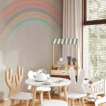 Fototapeta - Tęcza w deszczu - obrazek 6