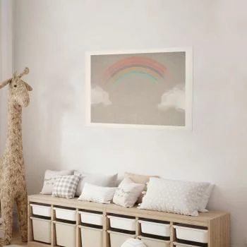 Plakat - Tęcza w deszczu - obrazek 2