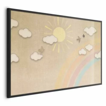 Plakat - Tęczowy dzień