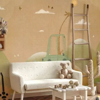 Fototapeta - Podróżująca żyrafa - obrazek 5