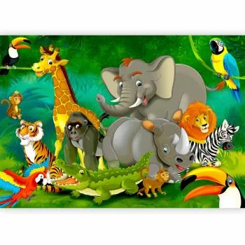Fototapeta - Kolorowe safari - obrazek 5