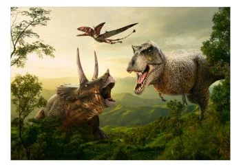 Fototapeta - Dinozaurowy plac - obrazek 2
