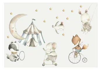 Fototapeta - Zwierzęta dla dzieci (akwarela) - obrazek 2