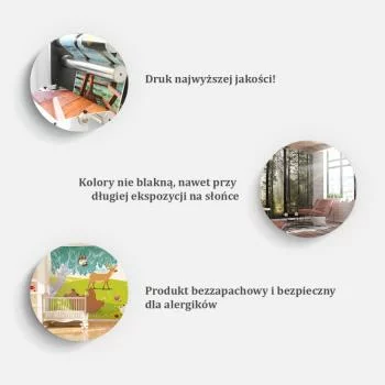 Fototapeta - Zwierzęta dżungla tapeta do pokoju dziecięcego w rysunkowym stylu - obrazek 4