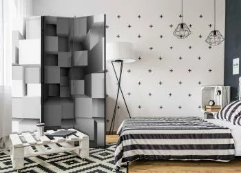 Parawan - Geometryczne puzzle - obrazek 2