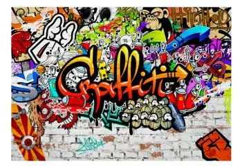 Fototapeta - Kolorowe graffiti - obrazek 2