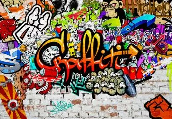 Fototapeta - Kolorowe graffiti - obrazek 6