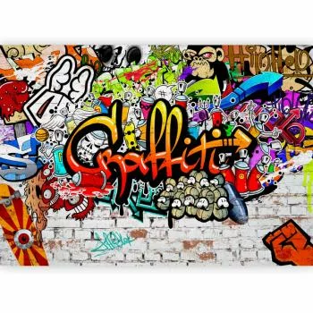 Fototapeta - Kolorowe graffiti - obrazek 5