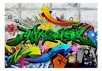 Fototapeta - Miejskie graffiti - obrazek 2