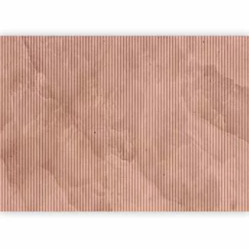 Fototapeta - Różowa trzcina - jednolite tło z teksturą w pionowe pasy z deseniem - obrazek 2