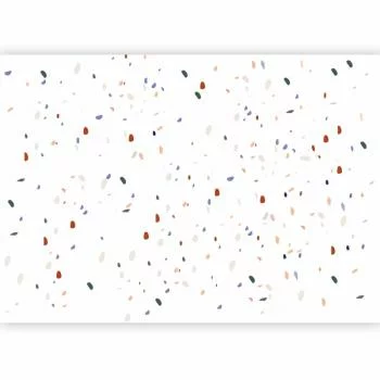 Fototapeta - Klasyczne lastryko na białym tle - obrazek 2