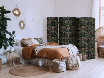 Parawan - Retro vintage misterny i bogaty wzór w stylu wiktoriańskim - obrazek 5