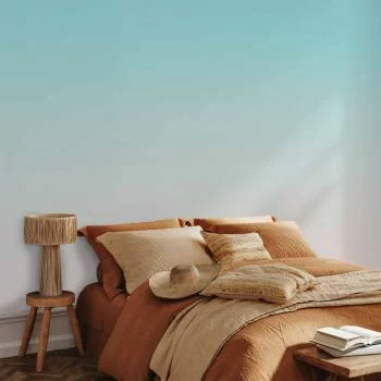 Fototapeta - Letni Poranek - przejście kolorów od jasnoniebieskiego do różowego - obrazek 5