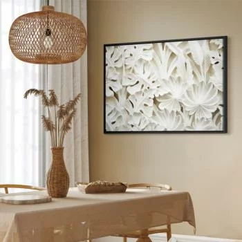 Obraz - Ceramiczne liście (1-częściowy) szeroki - obrazek 7